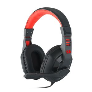 Audífono Redragon Ares H120, On-Ear, Black/Red