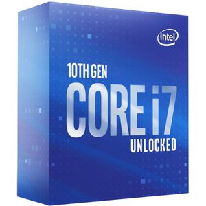 Procesador Intel i7-10700K Core 3.80GHz 16MB LGA1200 10th Gen sin disipador.