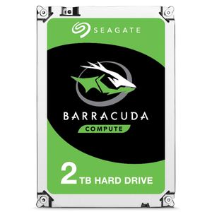 Disco Duro 2TB para PC 3.5", Seagate Barracuda, SATA 6Gb/s, 7200 rpm