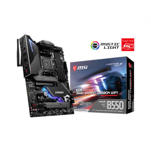 Placa Madre MSI MPG B550 Gaming Carbon WIFI, AMD AM4, DDR4, SATA 6Gb/s, ATX, AMD Ryzen 5000 Series