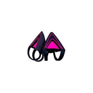 Orejas para Audifonos Razer Kraken Color Neon Purple, Kitty Ears Edition