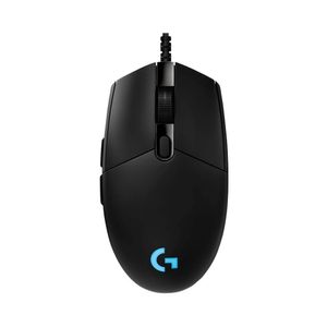 Mouse Gamer Logitech G Pro, Sensor HERO 16K para eSports, 6 botones programables