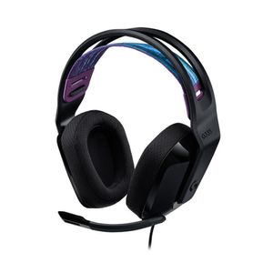 Audífonos Gamer Logitech G335, Wired, Auricular Tamaño Completo, Conector 3.5mm, Color Negro