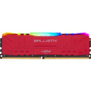 Memoria Ram DDR4 16GB 3200Mhz Crucial Ballistix RGB 16GB DDR4-3200 Red Crucial